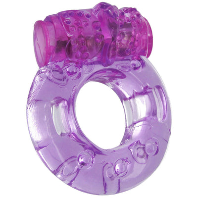 Purple Orgasmic Vibrating Cockring - Packaged TopSellers from Trinity Vibes