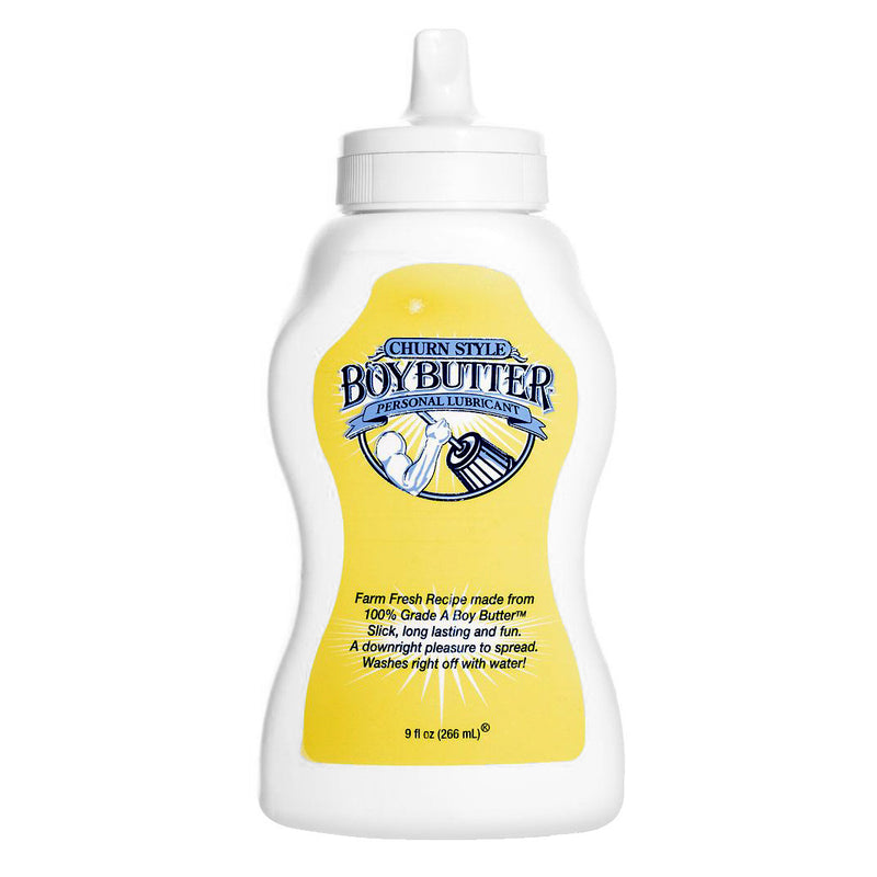 Boy Butter 9oz Squeeze Bottle lubes from Boy Butter Lubricants
