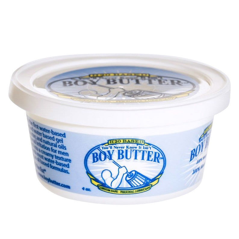Boy Butter H2O 4oz TopMale from Boy Butter Lubricants