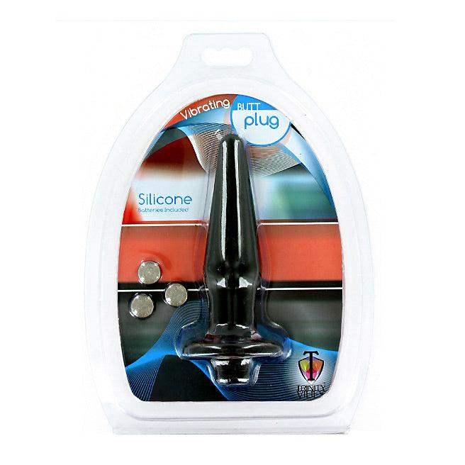 Trinity Silicone Vibrating Butt Plug- - The Dildo Hub