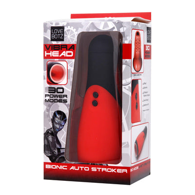 Vibra Head Bionic Auto Stroker - Vibrating Masturbator - The Dildo Hub