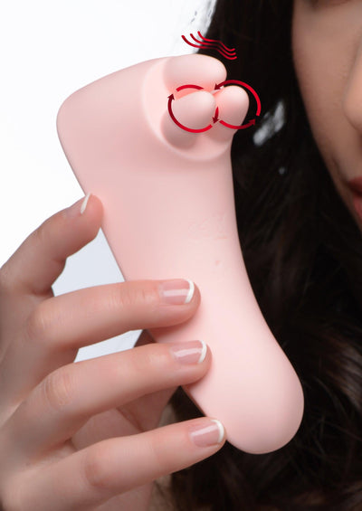 Vibrassage Fondle Silicone Vibrating Clit Massager - The Dildo Hub