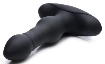 Vibrating and Thrusting Remote Control Silicone Anal Plug - The Dildo Hub