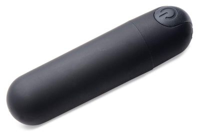 Vibrating Bullet with Remote Control - Black - The Dildo Hub