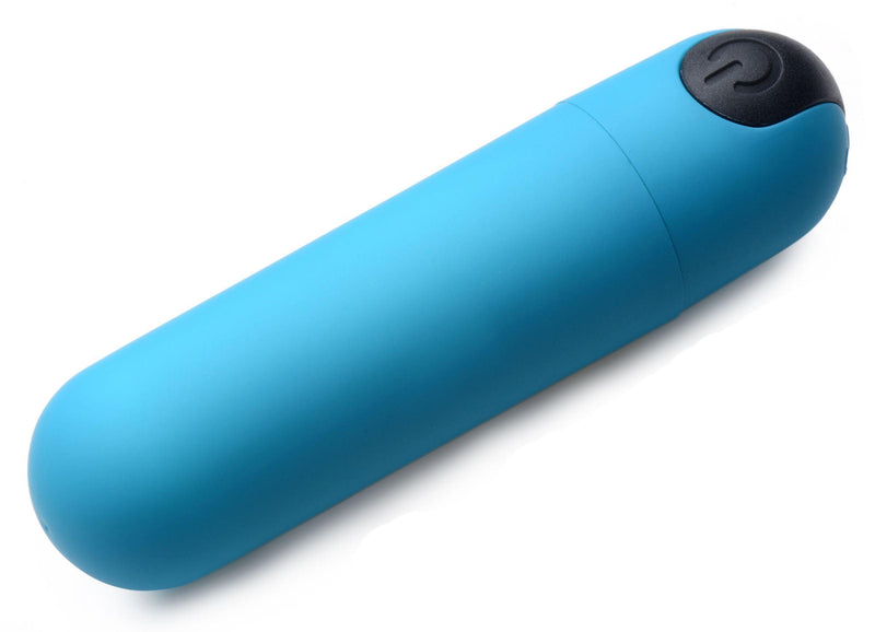 Vibrating Bullet with Remote Control - Blue - The Dildo Hub