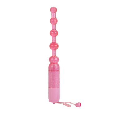 Vibrating Pleasure Beads - Pink - The Dildo Hub