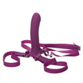 Vibrating Strap-On Her Royal Harness Me2 Rumbler | CalExotics