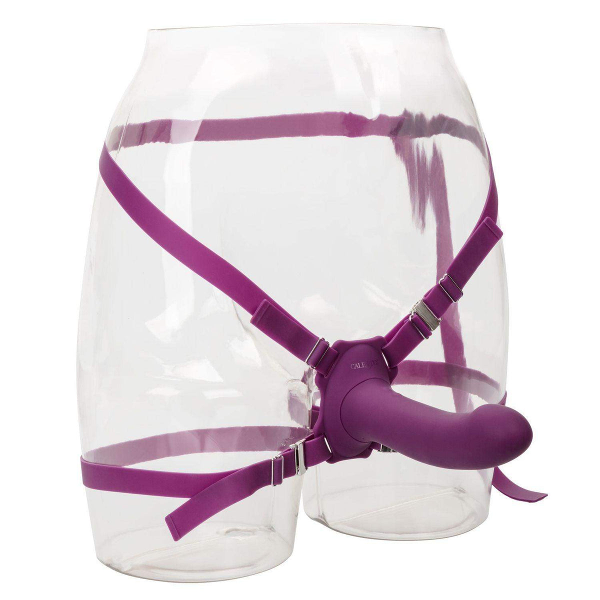 Vibrating Strap-On Her Royal Harness Me2 Rumbler | CalExotics - The Dildo Hub