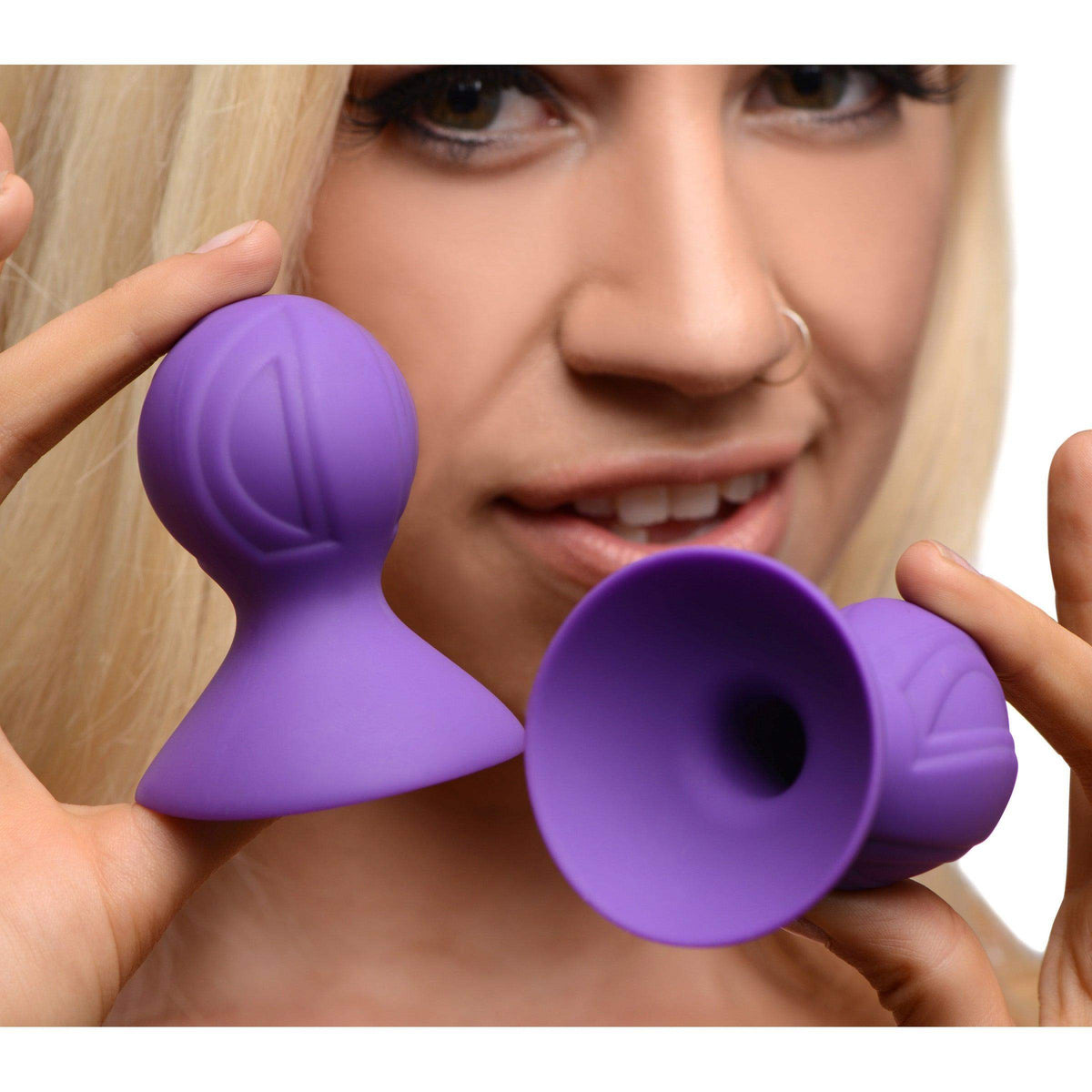 Violets Silicone Nipple Suckers - The Dildo Hub