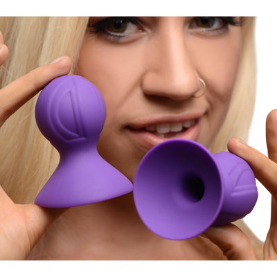 Violets Silicone Nipple Suckers - The Dildo Hub