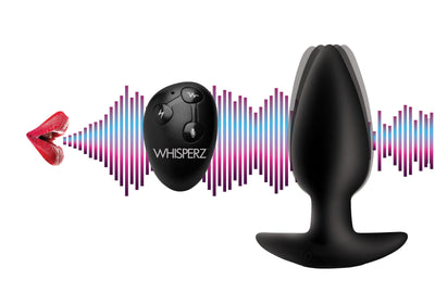 Voice Activated 10X Vibrating Butt Plug with Remote Control - The Dildo Hub