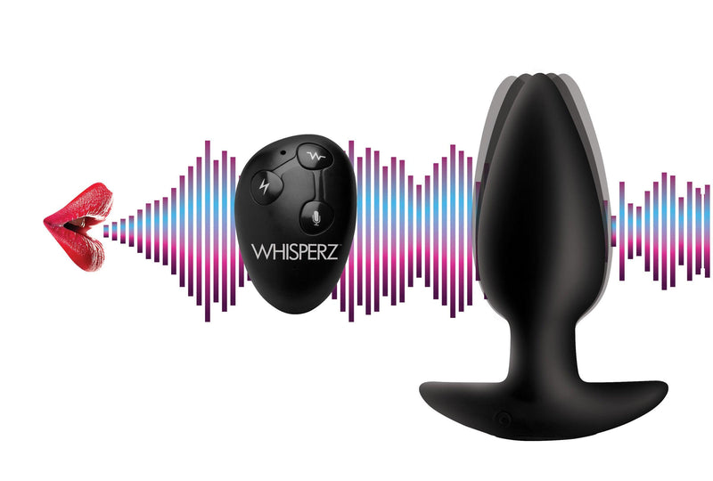 Voice Activated 10X Vibrating Butt Plug with Remote Control - The Dildo Hub