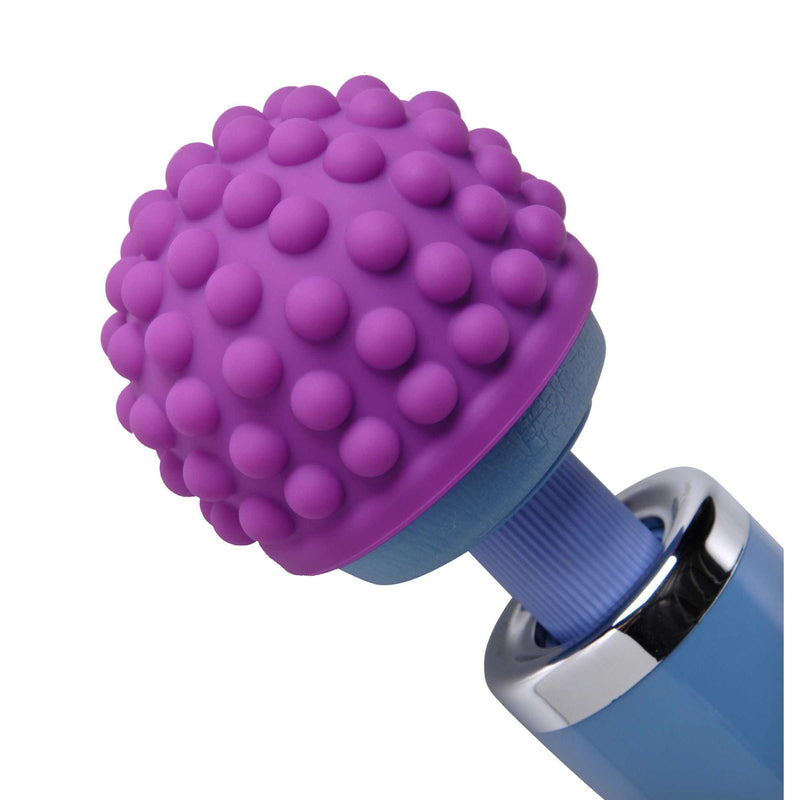 Wand Essentials Purple Massage Bumps Silicone Attachment - The Dildo Hub