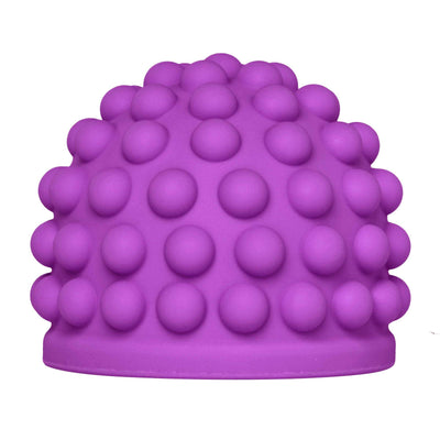 Wand Essentials Purple Massage Bumps Silicone Attachment - The Dildo Hub