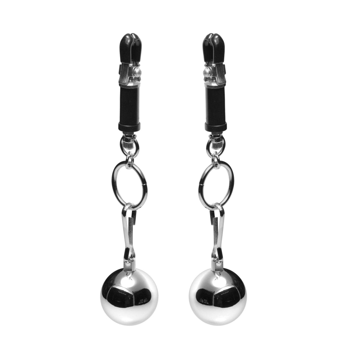 Weighted Barrel Clamp Nipple Kit - The Dildo Hub