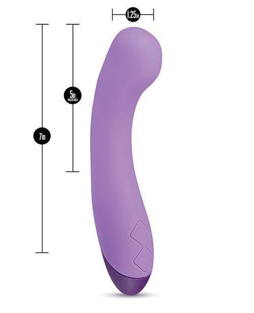 Wellness G Ball Vibrator-Purple 7" - The Dildo Hub