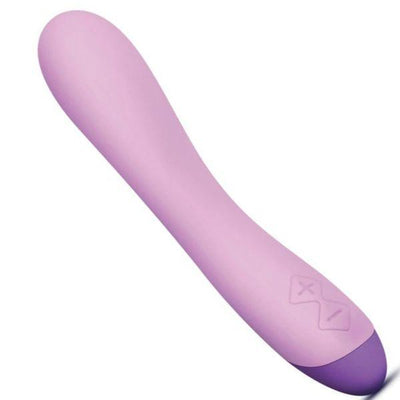 Wellness G Curve-Purple 8" - The Dildo Hub