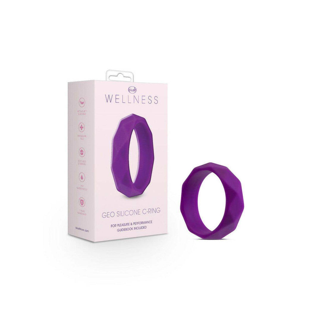 Wellness - Geo C Ring - Purple - The Dildo Hub