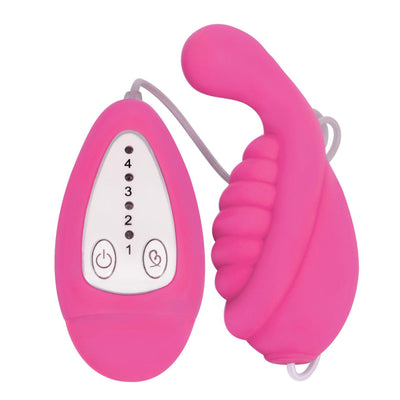 Whirl 4x Silicone Remote Vibe - Pink - The Dildo Hub