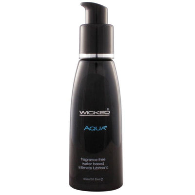 Wicked Aqua Water-Based Lubricant - 2 Oz. - The Dildo Hub