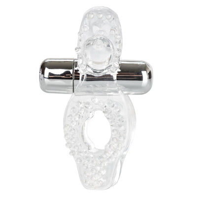 Wireless Vibrating Cock Ring Passion - Clear | CalExotics - The Dildo Hub