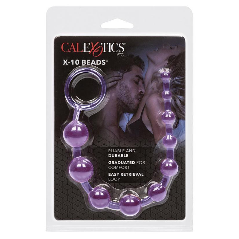 X-10 Beads - Purple - The Dildo Hub