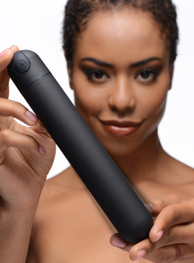 XL Bullet Vibrator - Black - The Dildo Hub