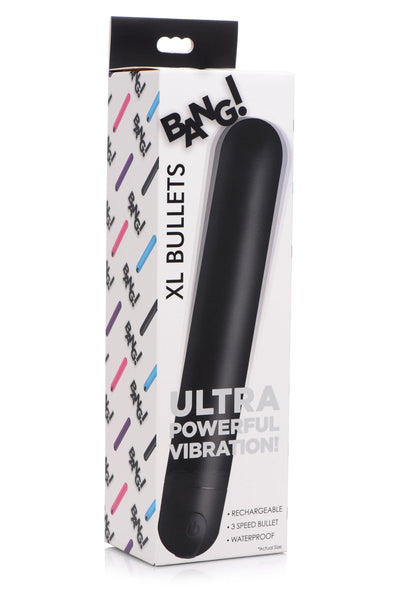 XL Bullet Vibrator - Black - The Dildo Hub