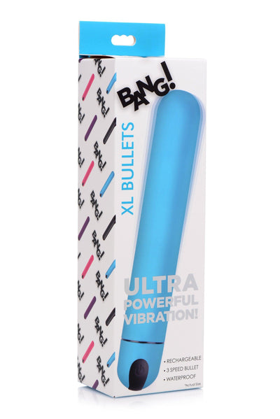 XL Bullet Vibrator - Blue - The Dildo Hub