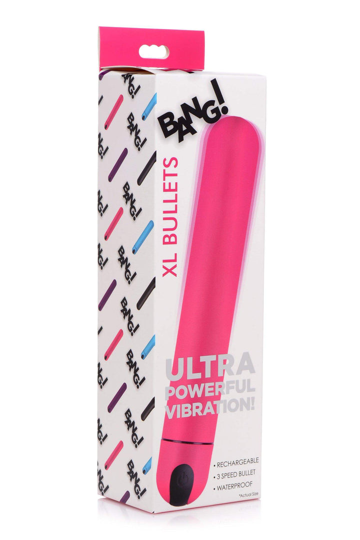XL Bullet Vibrator - Pink - The Dildo Hub