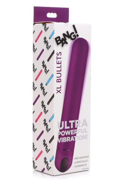 XL Bullet Vibrator - Purple - The Dildo Hub