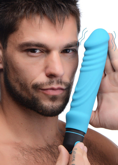 XL Silicone Bullet and Ribbed Sleeve - The Dildo Hub