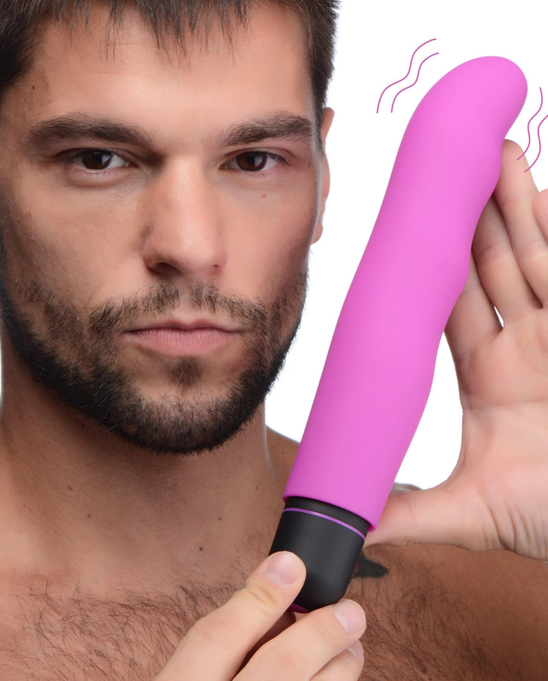 XL Silicone Bullet and Wavy Sleeve - The Dildo Hub