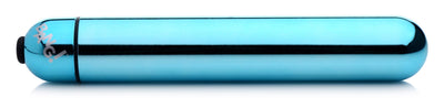 XL Vibrating Metallic Bullet - Blue - The Dildo Hub