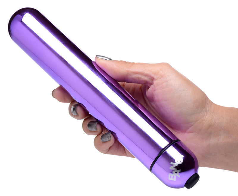 XL Vibrating Metallic Bullet - Purple - The Dildo Hub