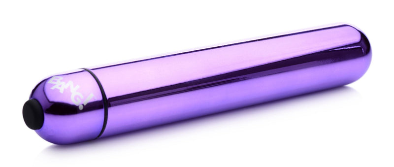 XL Vibrating Metallic Bullet - Purple - The Dildo Hub