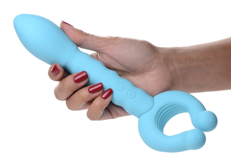 Yass! Vibe Dual-Ended Silicone Vibrator - The Dildo Hub