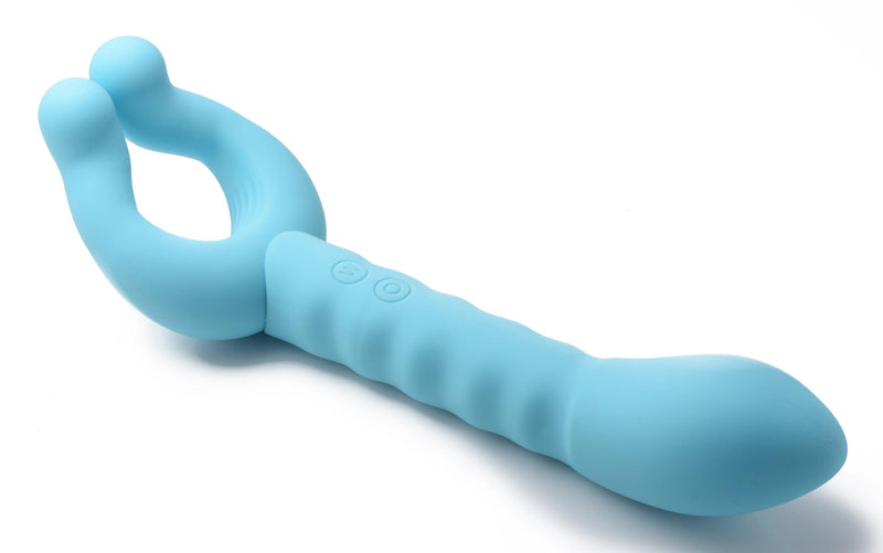 Yass! Vibe Dual-Ended Silicone Vibrator - The Dildo Hub