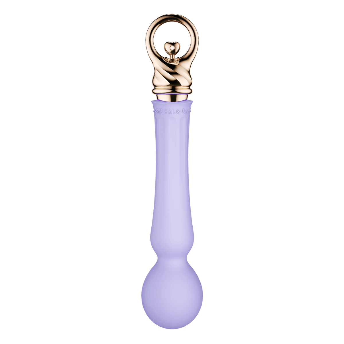 ZALO Confidence Pre-Heating Wand Massager Fantasy Violet - The Dildo Hub