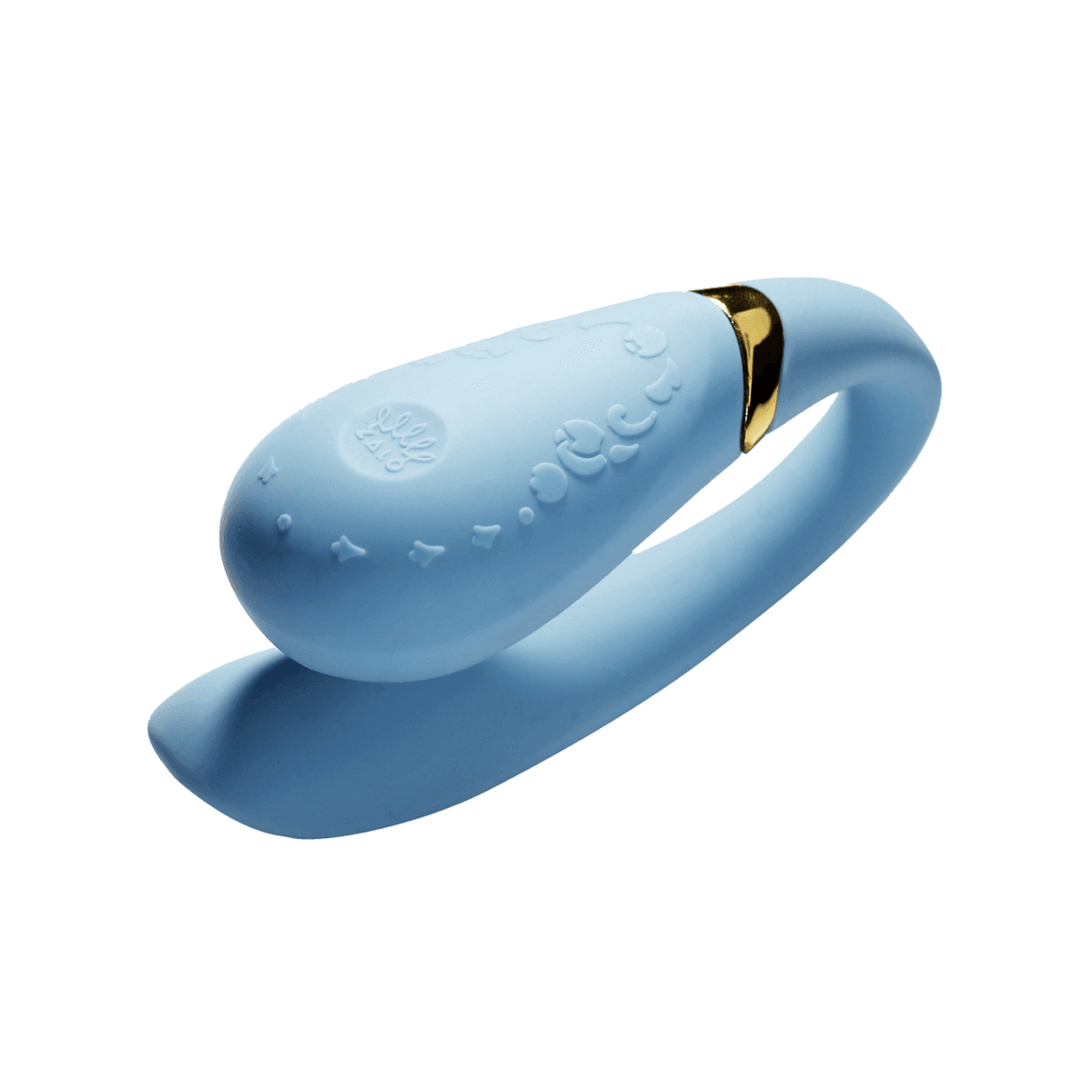 ZALO Fanfan Couples Massager Royal Blue - The Dildo Hub