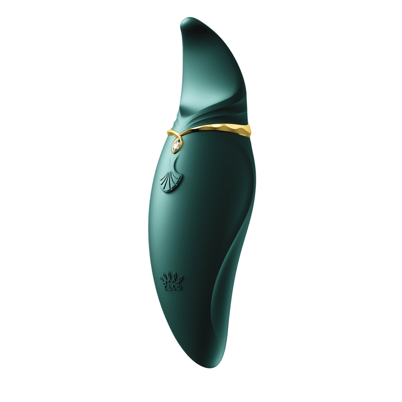 ZALO Hero Clitoral Massager Jewel Green - The Dildo Hub