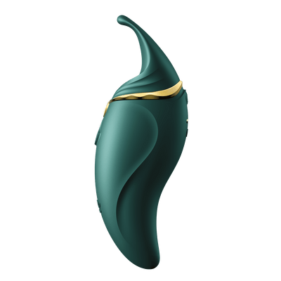 ZALO Hero Clitoral Massager Jewel Green - The Dildo Hub