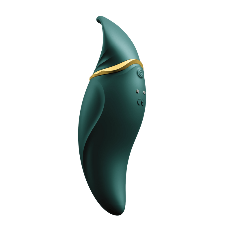 ZALO Hero Clitoral Massager Jewel Green - The Dildo Hub