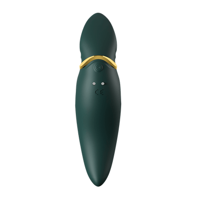 ZALO Hero Clitoral Massager Jewel Green - The Dildo Hub