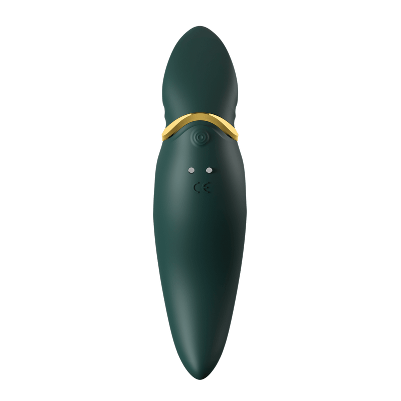 ZALO Hero Clitoral Massager Jewel Green - The Dildo Hub