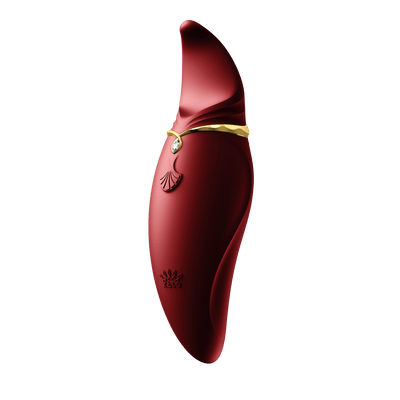 Zalo Hero Clitoral Massager Wine Red - The Dildo Hub