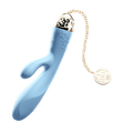 ZALO Rosalie Luxury Rabbit Vibrator Royal Blue