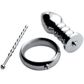 Zeus Voltaic Stainless Steel Electrosex E-Stim Kit For Him