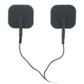 Zeus Deluxe Silicone Black Electro-Stimulation Pads