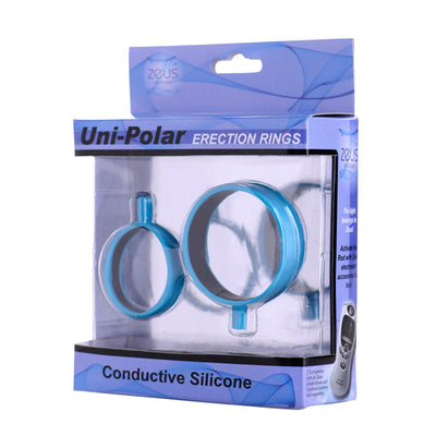 Zeus Uni-Polar Silicone Electrosex Cock Rings - The Dildo Hub